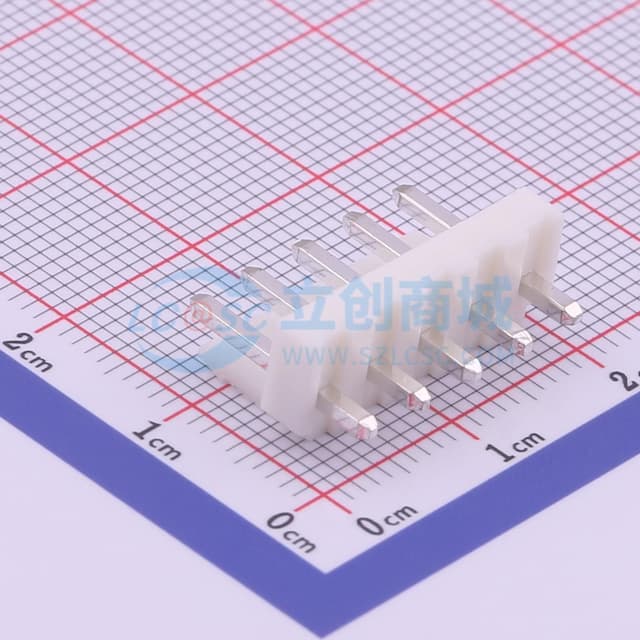 1x5P 间距:3.96mm 直插 系列:VH 【插件】实物图