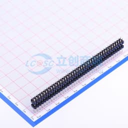 2x40P 间距:2.54mm 方针 直插 【插件】缩略图