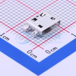 Micro-B 母 沉板 【沉板焊接，如PCB开槽有问题SMT不连带责任】缩略图