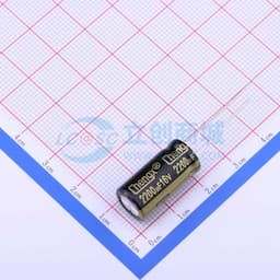 黑 2200uF ±20% 16V【引线】缩略图