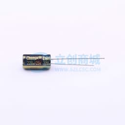 黑 220uF ±20% 25V【引线】缩略图