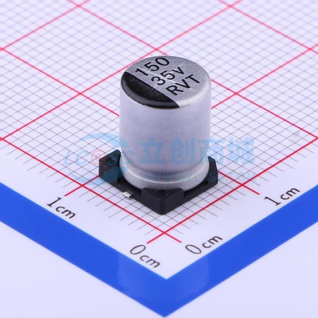 150uF ±20% 35V实物图