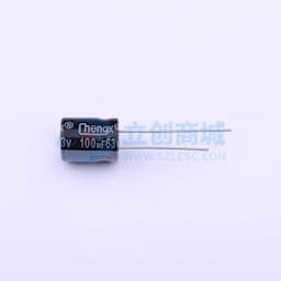 100uF ±20% 63V 【引线】缩略图
