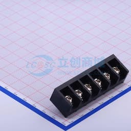 9.5mm 1x6P 每排P数:6 排数:1 直针 边脚 【栅栏】缩略图