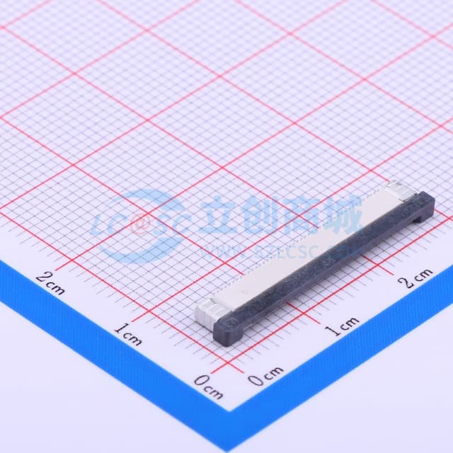 间距:0.5mm P数:45P 抽屉式 下接实物图