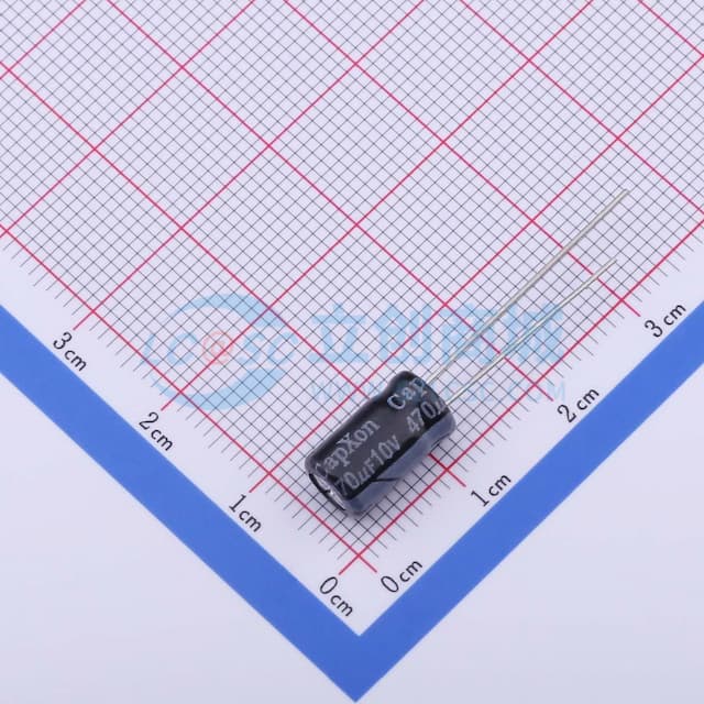 470uF ±20% 10V 【引线】实物图