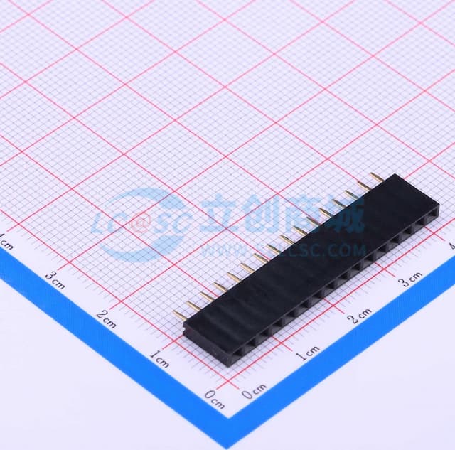 间距:2.54mm 直插实物图