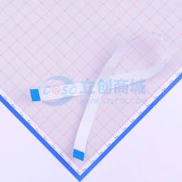 FFC连接线 10P 间距1.0mm 长30CM 同向缩略图