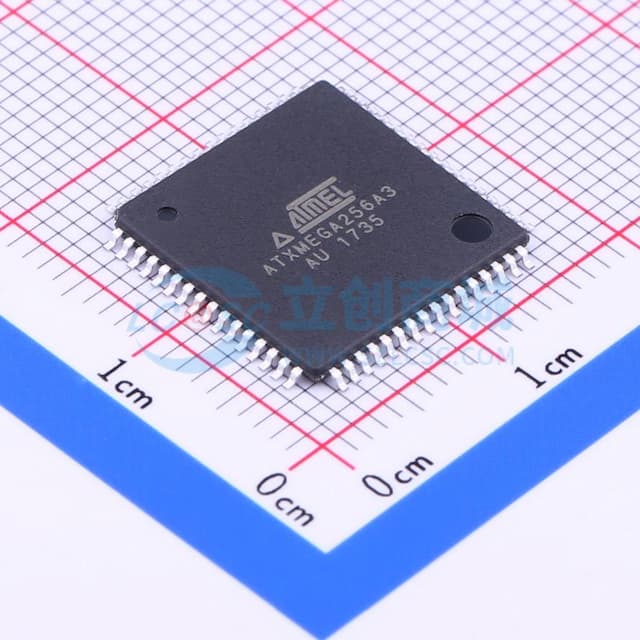 ATXMEGA256A3-AU实物图
