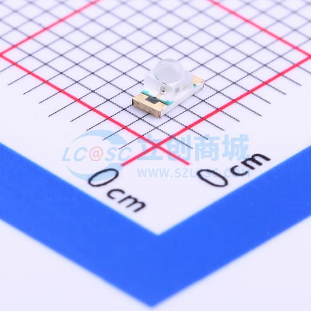 1.6mm圆形超小型红外LED【反贴LED，如PCB开槽有问题SMT不连带责任】实物图