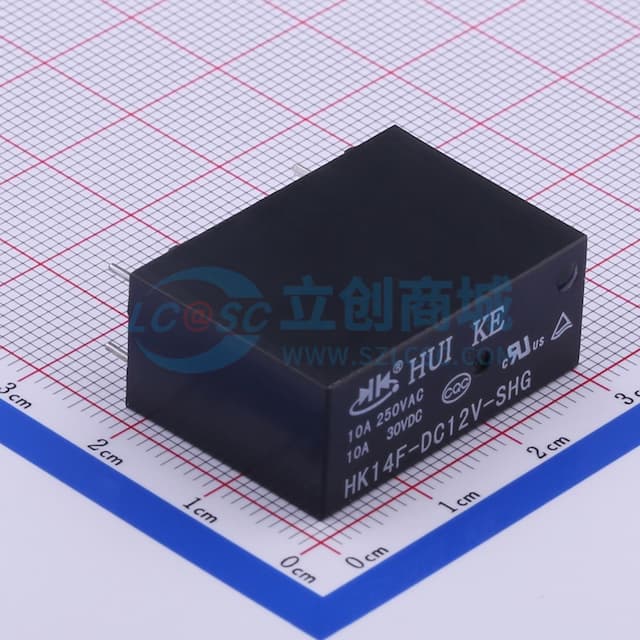 HK14F-DC12V-SHG  1C 【继电】实物图