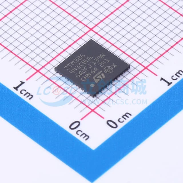 带DSP和FPU的170MHz主流ARM Cortex-M4 MCU，具有128 KB Flash存储器、数学加速器和中等模拟电平集成实物图