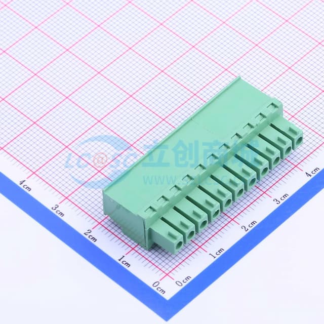 1x11P 3.81mm 排数:1 每排P数:11实物图