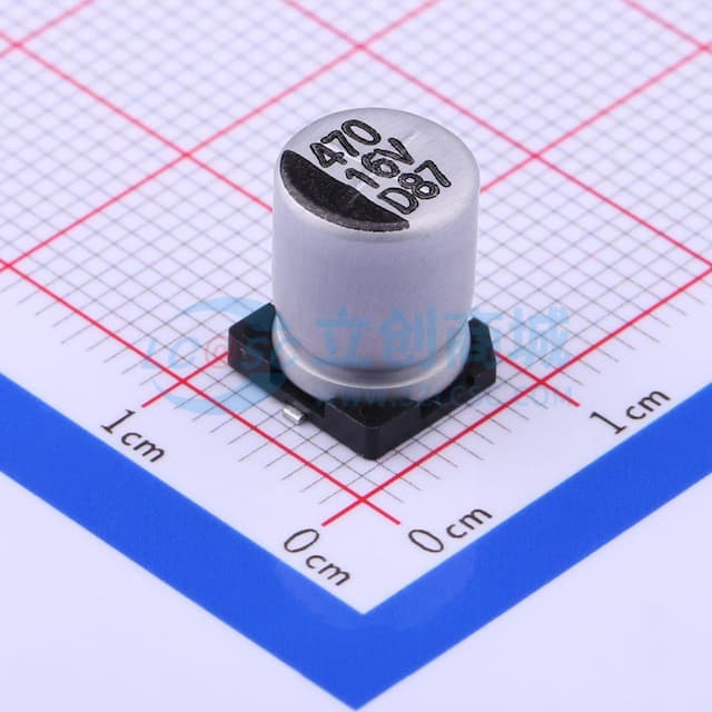 470uF ±20% 16V实物图