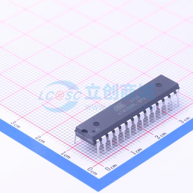 ATMEGA8L-8PU 【插件】实物图