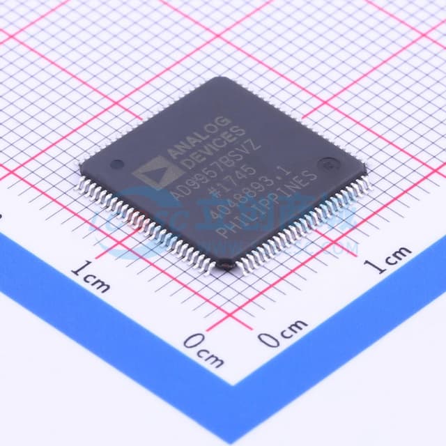 AD9957 1 GSPS 四象限数字上变频器实物图