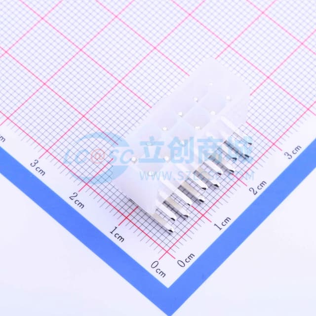 2x6P 间距:4.2mm 弯插 系列:Mini-Fit(MX 4.2) 【插件】实物图