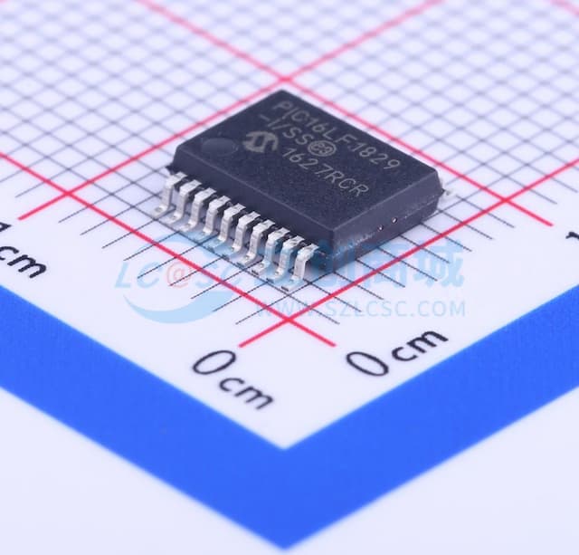 采用nanoWatt XLP级超低功耗 技术的14/20引脚闪存微控制器实物图