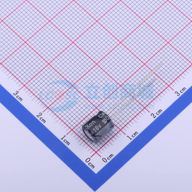 100uF ±20% 16V 【引线】实物图