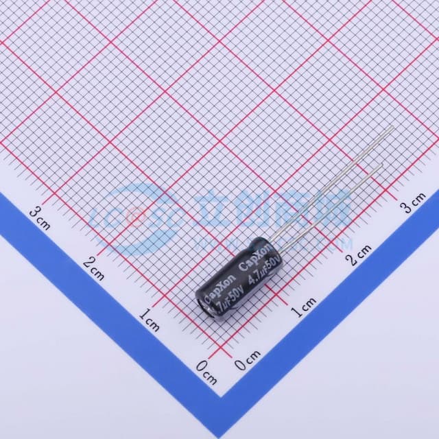 4.7uF ±20% 50V 【引线】实物图
