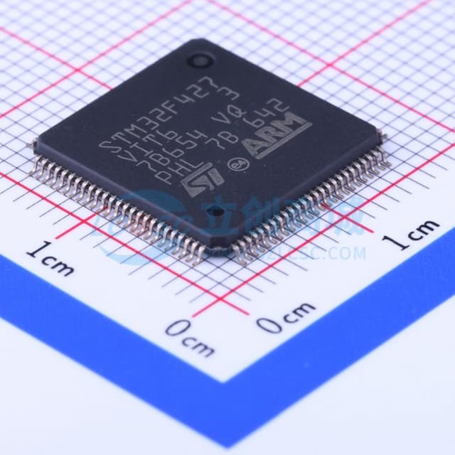 ARM Cortex-M4 32b MCU+FPU，225DMIPS，高达 2MB Flash/256+4KB RAM，USB OTG HS/FS，以太网，17 个 TIM，3 个 ADC，20 个通信接口、摄像头&LCD-TFT实物图