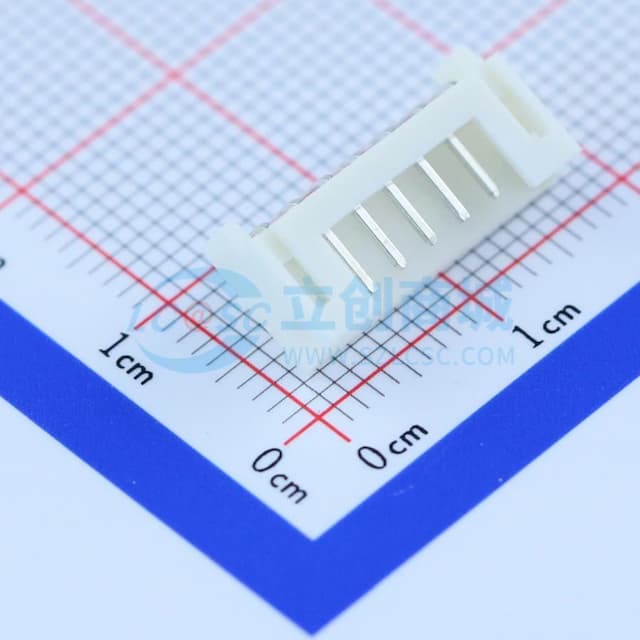 1x7P 间距:2mm 弯插 系列:PH 【插件】实物图