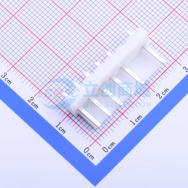 1x7P(缺1P) 间距:3.96mm 直插 系列:VH 【插件】实物图