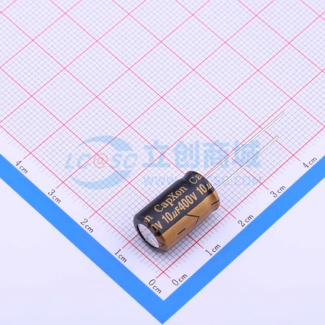 10uF ±20% 400V 【引线】实物图