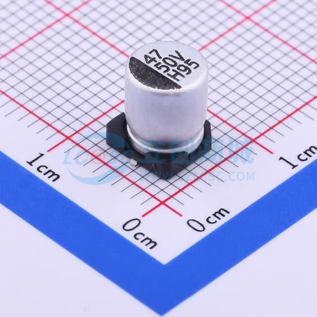 47uF ±20% 50V实物图