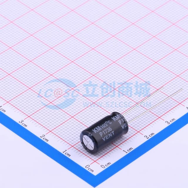6.8uF ±20% 400V 【插件】实物图