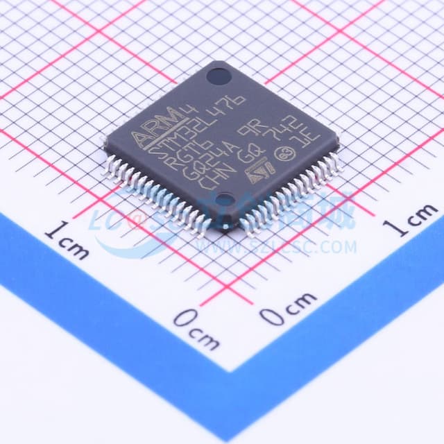 带FPU的超低功耗80 Mhz Arm Cortex-M4 MCU，具有1 MB Flash存储器、LCD、USB OTG和DFSDM实物图