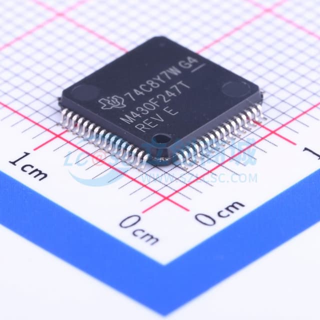 具有 32KB 闪存、4KB SRAM、12 位 ADC、比较器、I2C/SPI/UART 和硬件乘法器的 16MHz MCU实物图