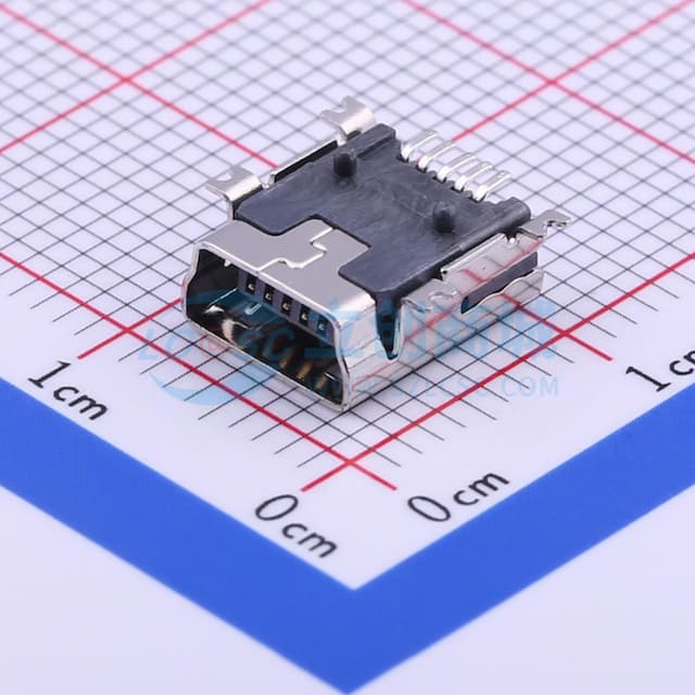 Mini-B 母 卧贴实物图