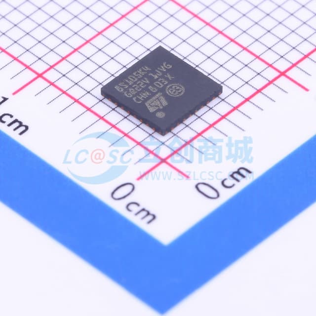 主流基本型系列8位MCU，具有16 KB Flash、16 MHz CPU和集成EEPROM实物图