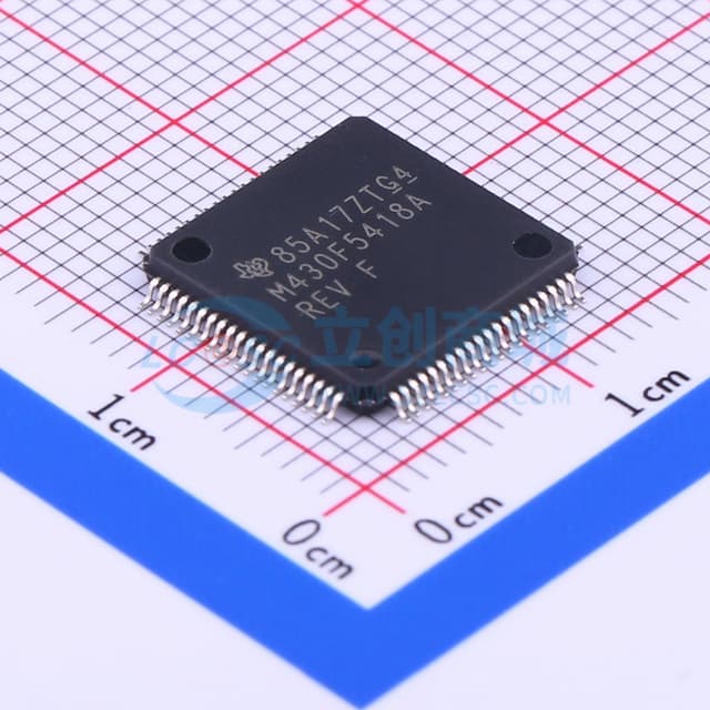 具有 128KB 闪存、16KB SRAM、12 位 ADC、DMA、UART/SPI/I2C、计时器和硬件乘法器的 25MHz MCU实物图