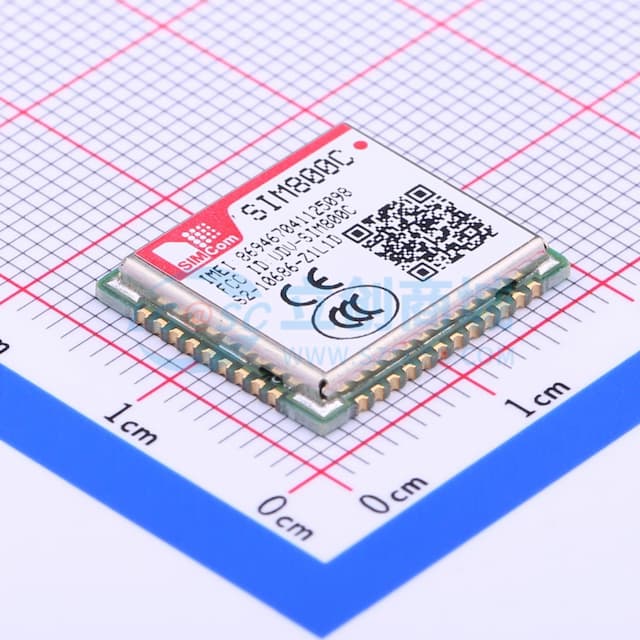四频GSM/GPRS模块实物图