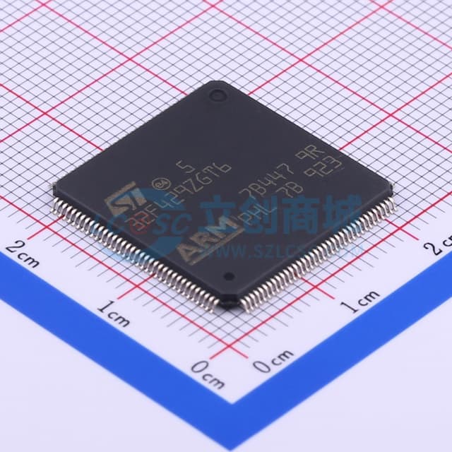 带DSP和FPU的高性能高级系列ARM Cortex-M4 MCU，具有1 MB Flash、180 MHz CPU、ART加速器、Chrom-ART加速器、TFT、带SDRAM的FMC和TFT实物图