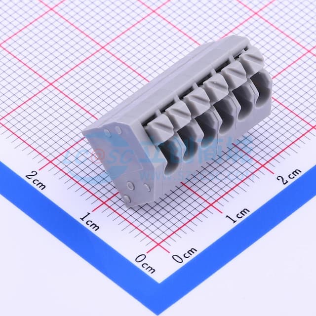 3.5mm 每排P数:6 排数:1【弹簧】实物图