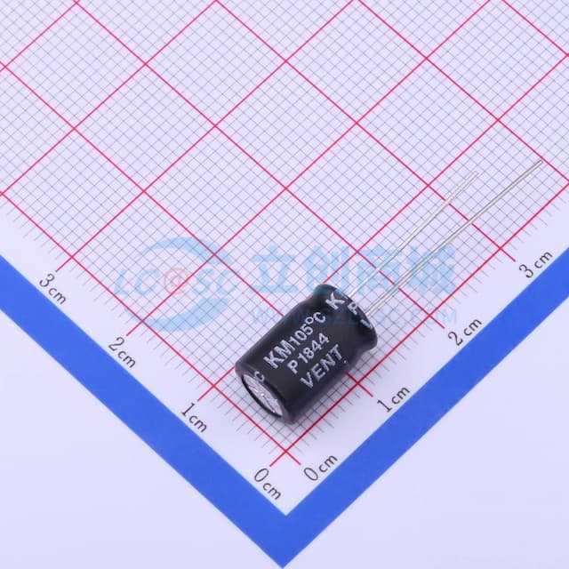 100uF ±20% 63V 【插件】实物图