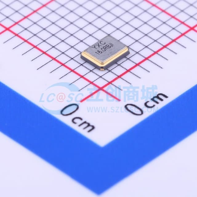 YSX321SL 16MHZ 4P 3225 18PF ±10PPM -40~85℃ (±20PPM)实物图