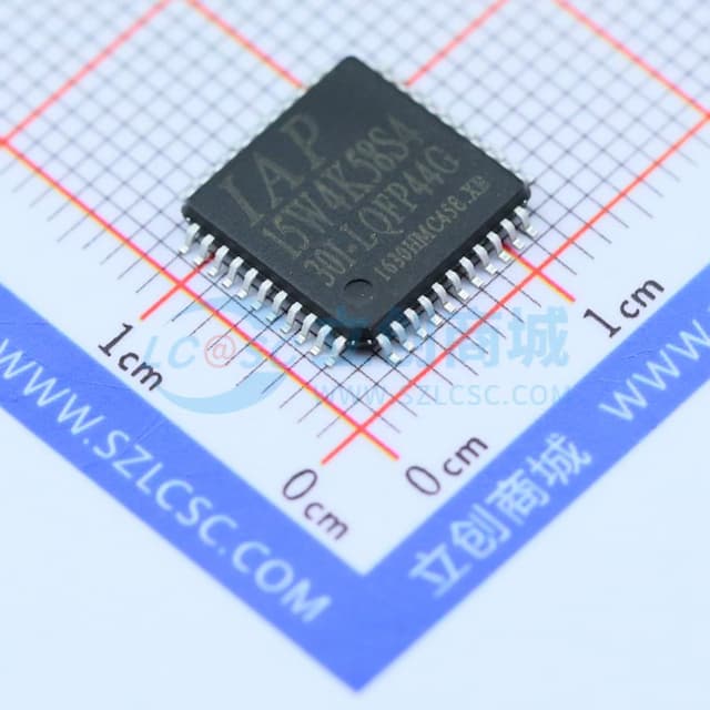 无需外部晶振和复位的加密单片机实物图