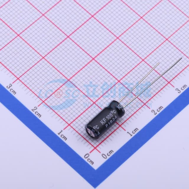 10uF ±20% 50V 【引线】实物图