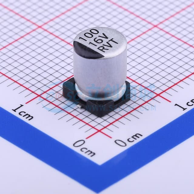 100uF ±20% 16V实物图