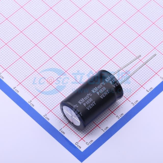 68uF ±20% 400V 【插件】实物图
