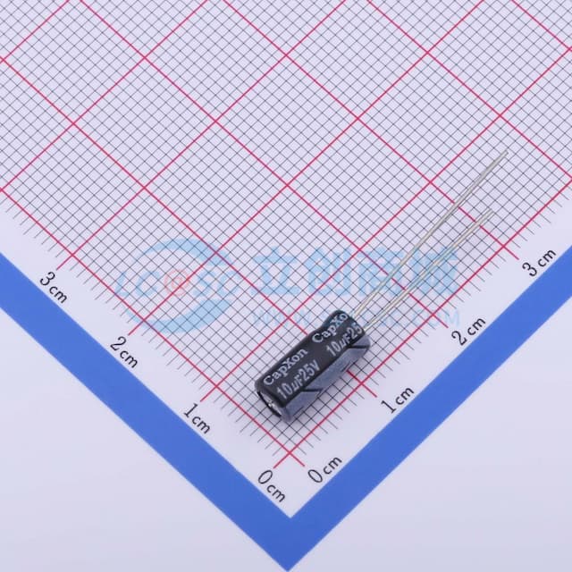 10uF ±20% 25V 【引线】实物图