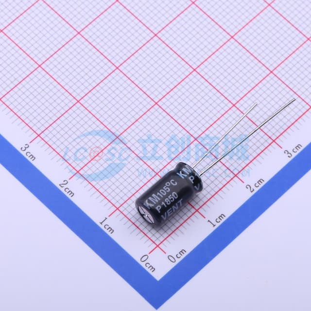 220uF ±20% 25V 【引线】实物图