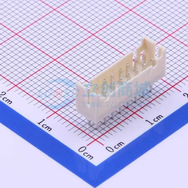2x8P 间距:2mm 直插 系列:PHD 【插件】实物图