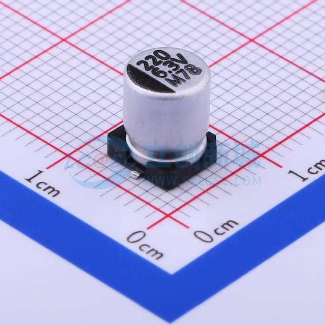 220uF ±20% 6.3V实物图