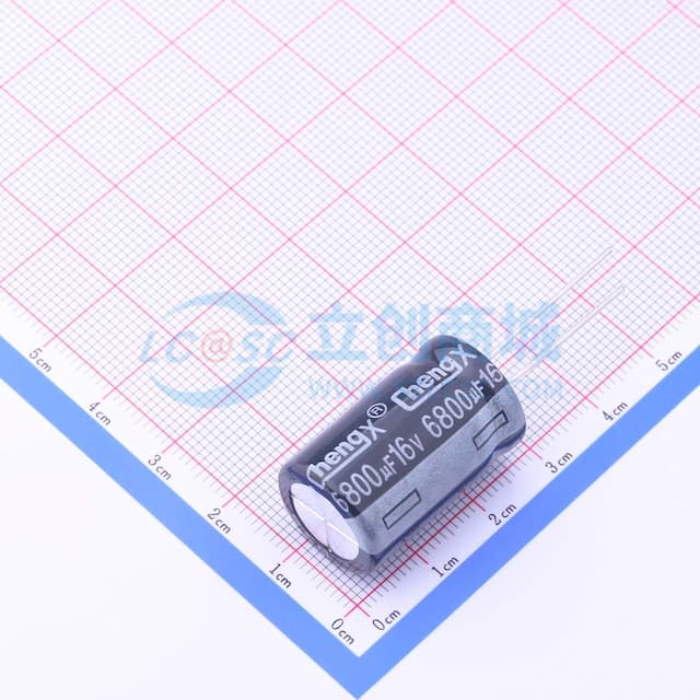 6800uF ±20% 16V 【插件】实物图