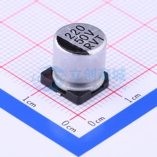 220uF ±20% 50V实物图